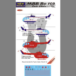 LF Models C72258 1/72 MBB Bo 105 over Chile