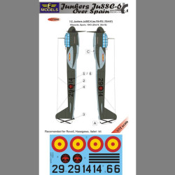 LF Models C72266 1/72 Junkers Ju 88C-6 over Spain