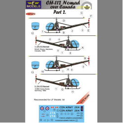LF Models C72272 1/72 Hil. CH-112 Nomad over Canada part 2.