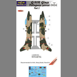 LF Models C72281 1/72 G.91R Gina Portuguese service part.2