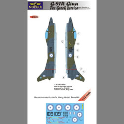 LF Models C72282 1/72 G.91R Gina for Greek service