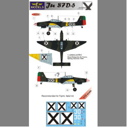 LF Models C7232 1/72 Junkers Ju87D-5 Bulgaria