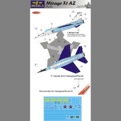 LF Models C7237 1/72 Mirage F.1AZ S.Africa pt. II