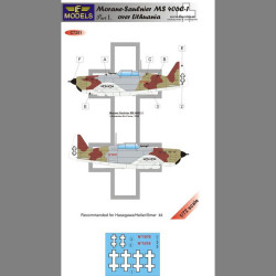LF Models C7251 1/72 MS-406 over Lithuania