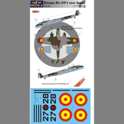 LF Models C7274 1/72 Dornier Do17P-1 over Spain II.