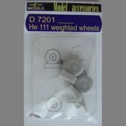 LF Models D7201 1/72 Heinkel He 111 weighted wheels