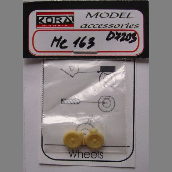 Lf Models D7203 1/72 Caudron Goeland Weighted Wheels