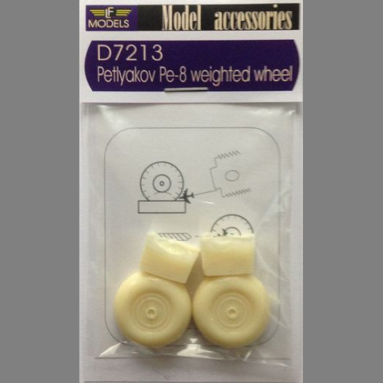 LF Models D7213 1/72 Petlyakov Pe-8 weighted wheels