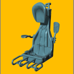 LF Models 3D3203 1/32 Do 335 seat (HK Models, Zoukei Mura kit)