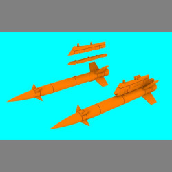 LF Models 3D4809 1/48 MP-1000 Pescador anti-ship missile incl. launch pod 2pcs