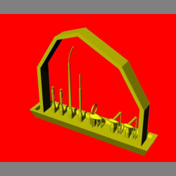 LF Models 3D4811 1/48 Bf 109G/K upgrade detail set (universal)