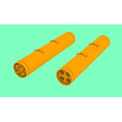 LF Models 3D7209 1/72 LAU-10 A ZUNI Rocket pod 2pcs