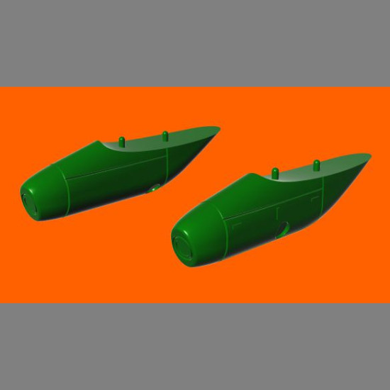 LF Models 3D7233 1/72 Recce pod (4x70mm cameras for MB 326)