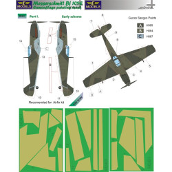 LF Models M2401 45681 Messerschmitt Bf 109E Early scheme part I.