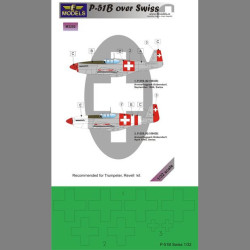 LF Models M3202 1/32 P-51B over Swiss