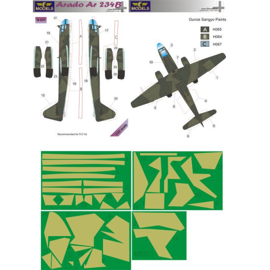 LF Models M3211 1/32 Arado Ar 234B
