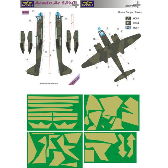 LF Models M3212 1/32 Arado Ar 234C