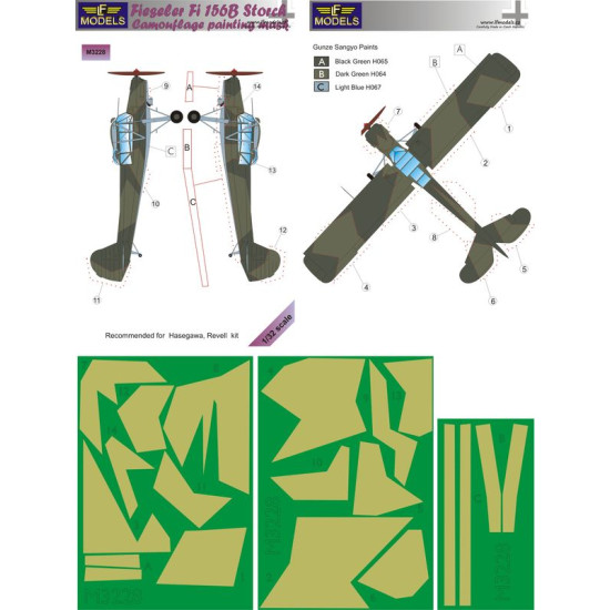 LF Models M3228 1/32 Fieseler Fi 156B Storch
