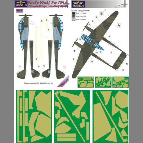 LF Models M3241 1/32 Focke Wulf Fw 189A