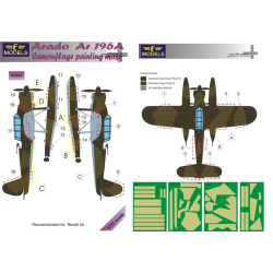 LF Models M3264 1/32 Arado Ar 196A Camouflage Painting Mask