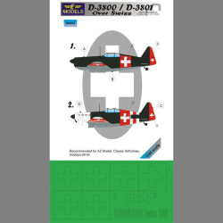 LF Models M4803 1/48 D-3800/3801 over Swiss