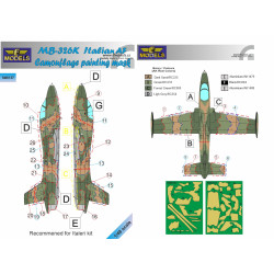 LF Models M48137 1/48 MB 326K Italian AF Camouflage Painting Mask