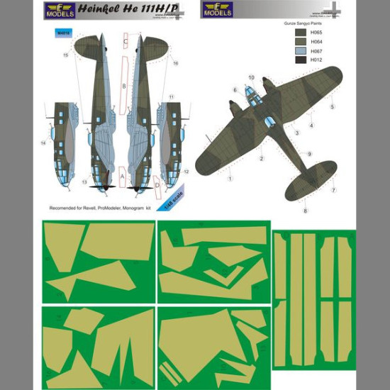 LF Models M4818 1/48 Heinkel He 111H/P