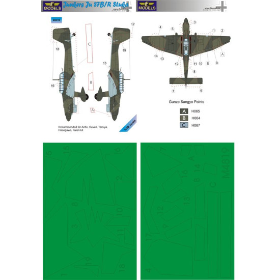LF Models M4819 1/48 Junkers Ju87B/R Stuka