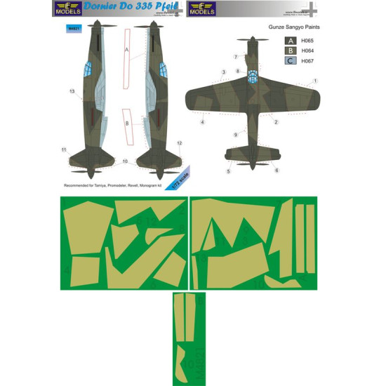 LF Models M4821 1/48 Dornier Do 335 Pfeil