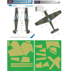 LF Models M4832 1/48 Messerschmitt Bf 109E Early scheme part II.