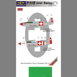 LF Models M7202 1/72 P-51B over Swiss