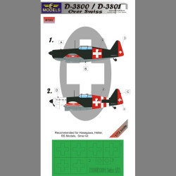 LF Models M7203 1/72 D-3800/3801 over Swiss