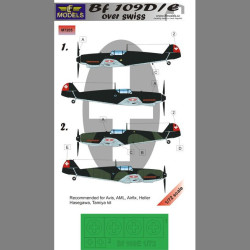 LF Models M7205 1/72 Bf 109D/E over Swiss