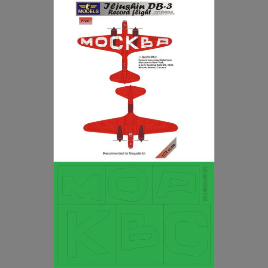 LF Models M7207 1/72 Iljushin DB-3 Record Flight