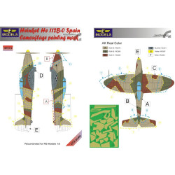 LF Models M72112 1/72 Heinkel He 112 over Spain