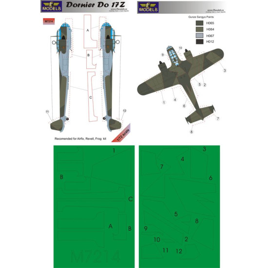 LF Models M7214 1/72 Dornier Do 17Z