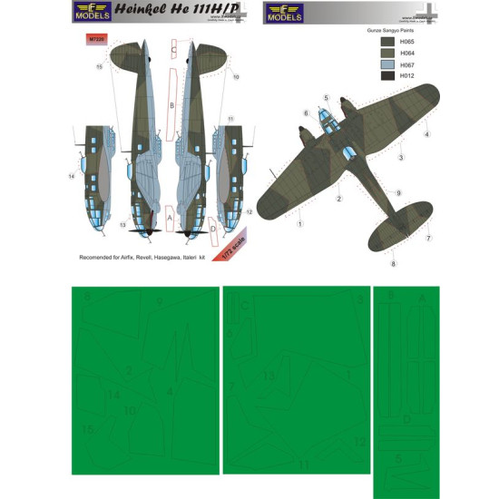 LF Models M7220 1/72 Heinkel He 111H/P