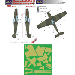 LF Models M7234 1/72 Messerschmitt Bf 109E Early scheme part II.