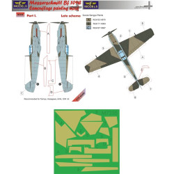 LF Models M7235 1/72 Messerschmitt Bf 109E Late scheme part I.