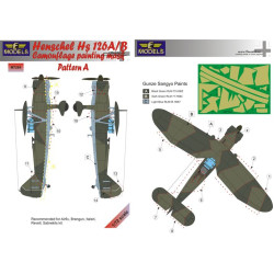 LF Models M7294 1/72 Henschel Hs 126A/B Pattern A