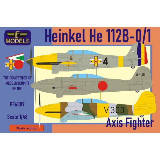 LF Models PE4809 1/48 Heinkel He 112B-0/B-1 Axis Fighter