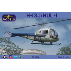 LF Models PE4810 1/48 H-13J/HUL-1 (US VIP Transport,US Navy,Brazil,Argentina,Chile)