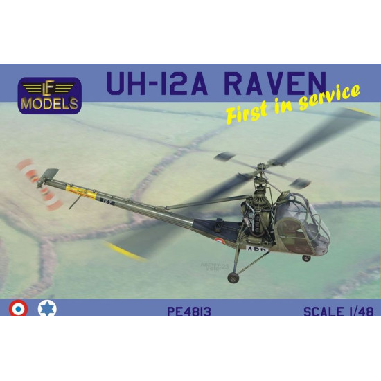 LF Models PE4813 1/48 UH-12A Raven First in service (2x France, 2x Israel)