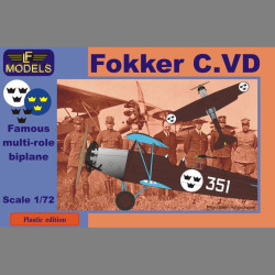 LF Models PE7204 1/72 Fokker C.VD Sweden Bristol Jupiter engine