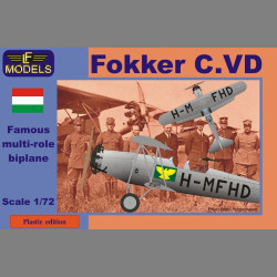 LF Models PE7205 1/72 Fokker C.VD Hungary Bristol Jupiter engine