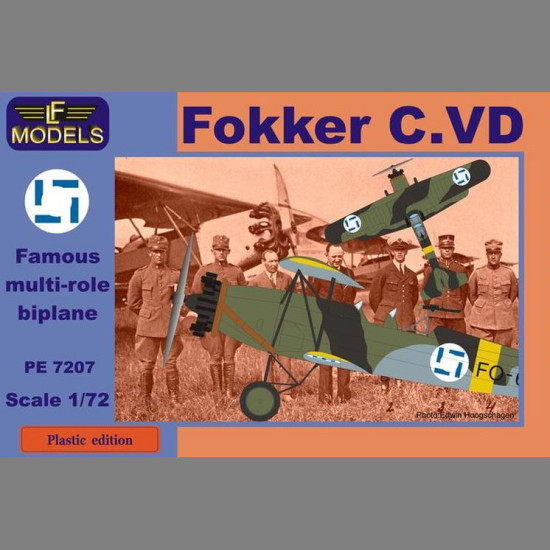 LF Models PE7207 1/72 Fokker C.VD Finland A.W. Sidelley Panther engine