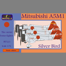 LF Models PE7221 1/72 Mitsubishi A5M1 Claude Siver Bird