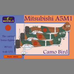 LF Models PE7222 1/72 Mitsubishi A5M1 Claude Camo Bird