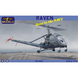 LF Models PE7253 1/72 Hiller HTE-1 / HTE-2 Raven (US Navy, Royal Navy)
