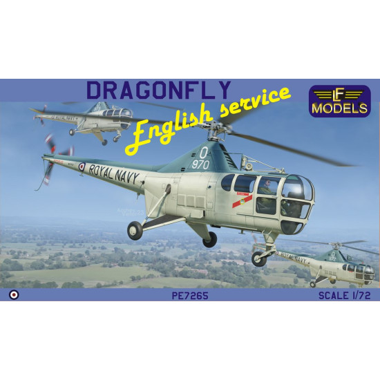 LF Models PE7265 1/72 Dragonfly - English service